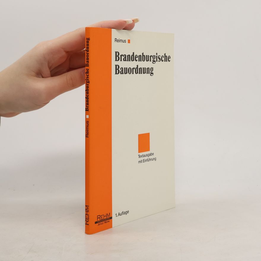 Volker Reimus Brandenburgische Bauordnung