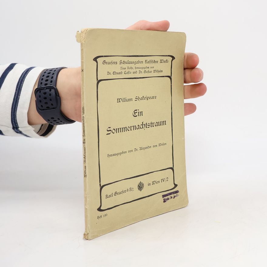 William Shakespeare Ein Sommernachtstraum