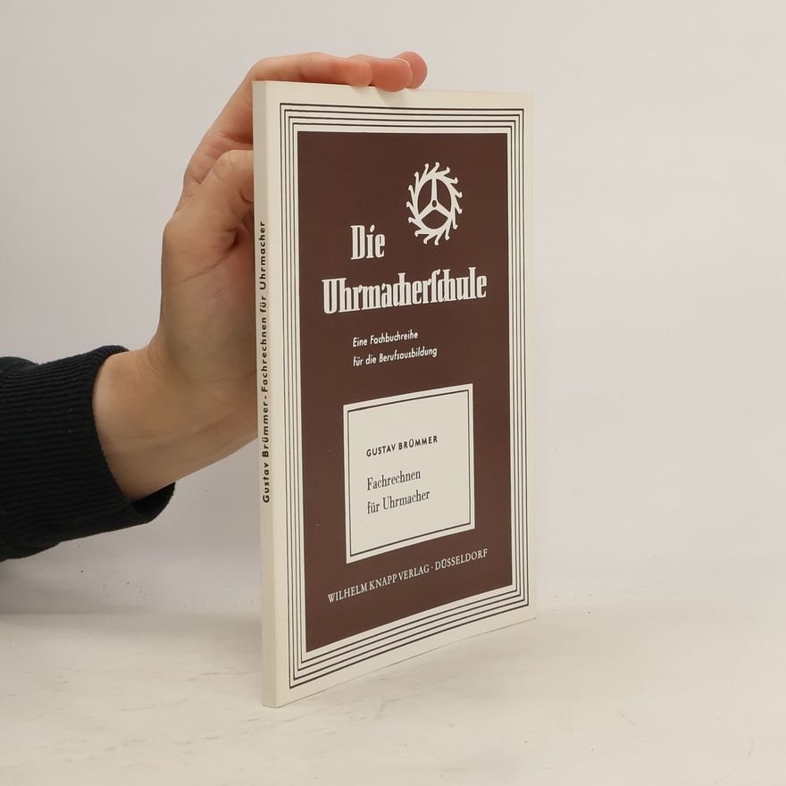 Hermann Brinkmann Die Uhrmacherschule