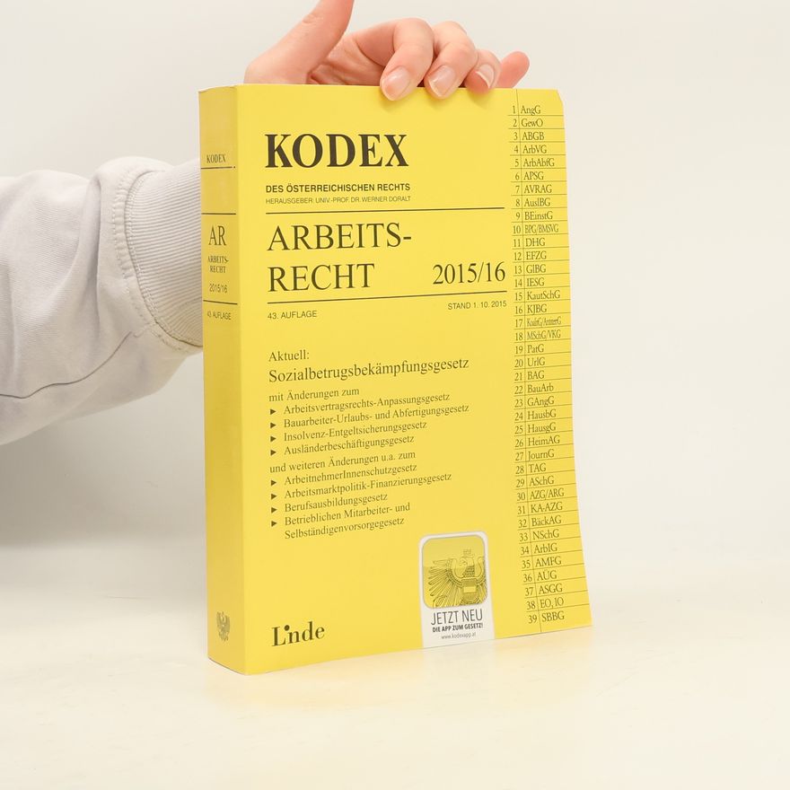 Autorenkollektiv Arbeitsrecht 2015/16