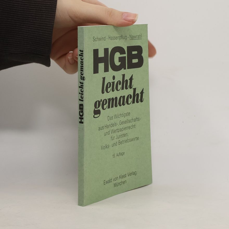 Hassenpflug HGB leicht gemacht