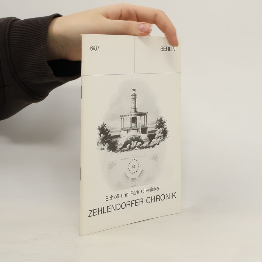 Martin Sperlich Berlin 6/1987. Zehlendorfer Chronik
