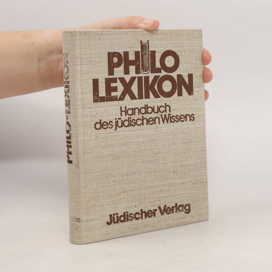 Collectif d'auteurs Philo-Lexikon. Handbuch des jüdischen Wissens