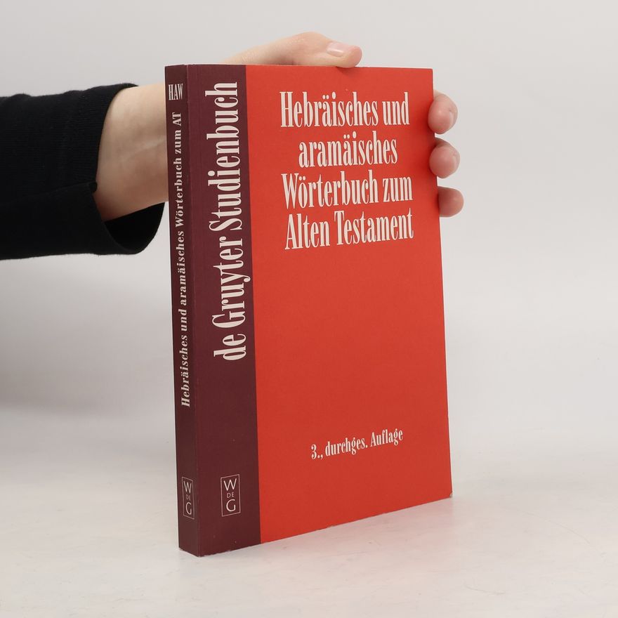 Georg Fohrer Hebräisches und aramäisches Wörterbuch zum Alten Testament