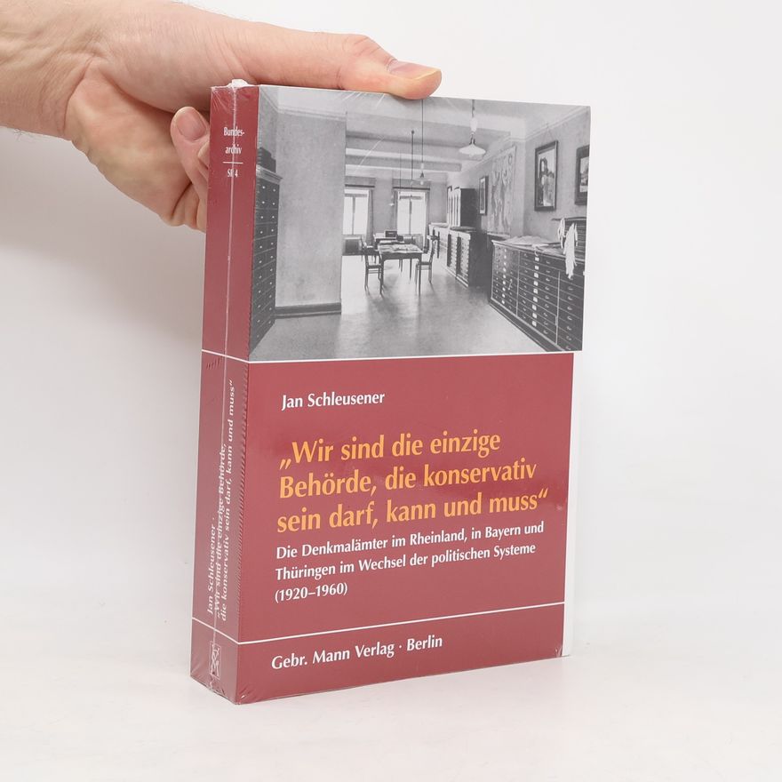 Jan Schleusener 'Wir sind die einzige Behörde, die konservativ sein darf, kann und muss'