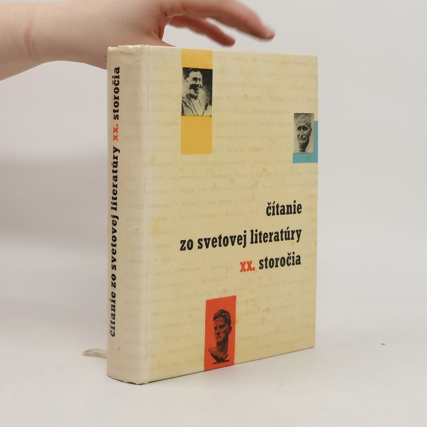 Jan Sedlák Čítanie zo svetovej literatúry XX. storočia