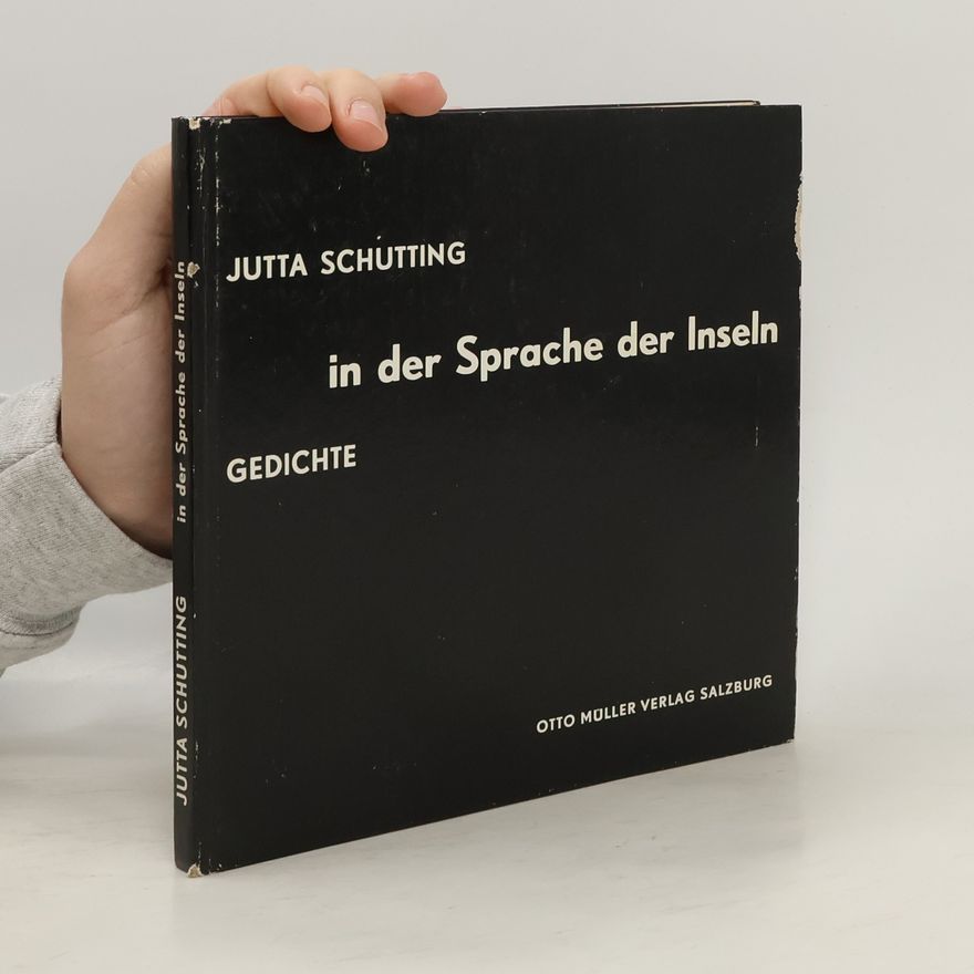 Julian Schutting In der Sprache der Inseln