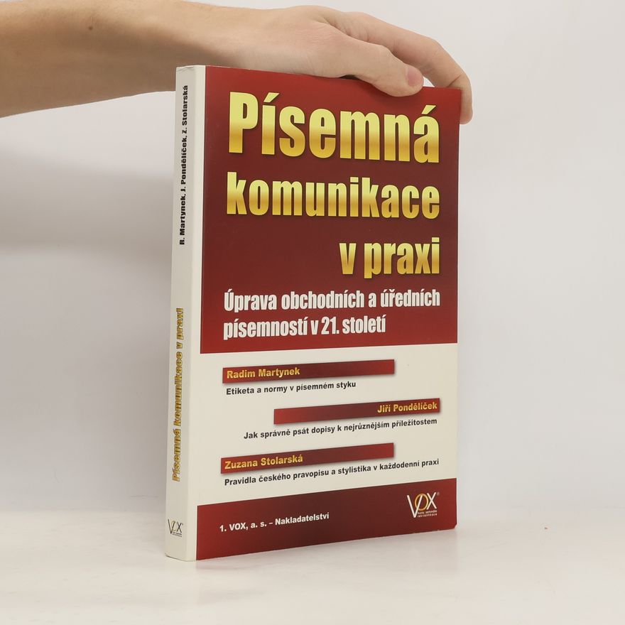 Radim Martynek Písemná komunikace v praxi