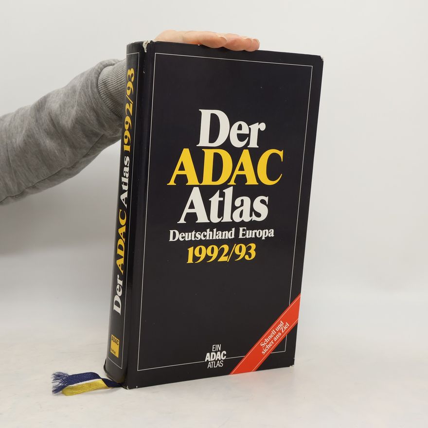 AA.VV. Der ADAC Atlas, Deutschland Europa 1992/93