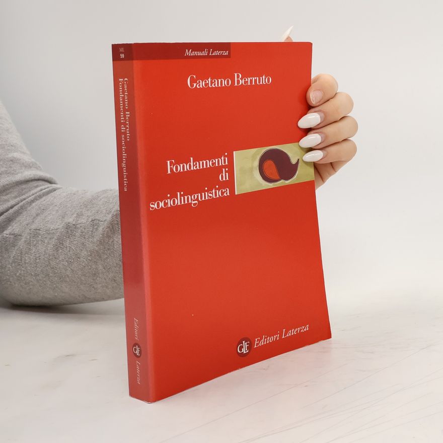 Gaetano Berruto Fondamenti di sociolinguistica