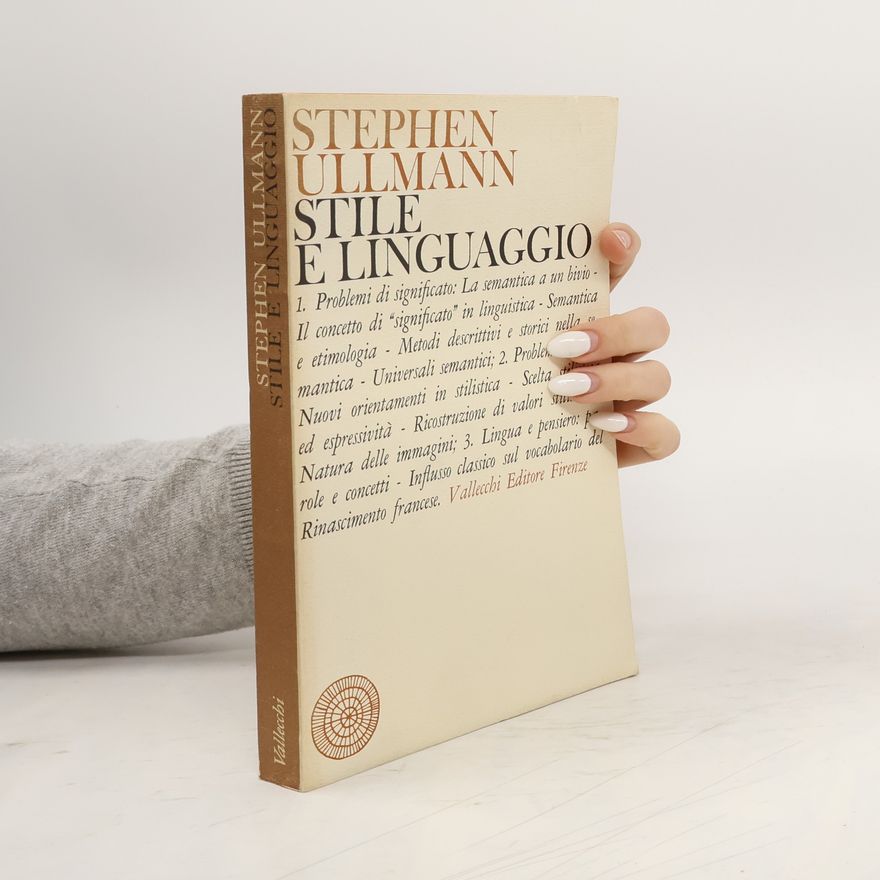 Stephen Ullmann Stile e Linguaggio