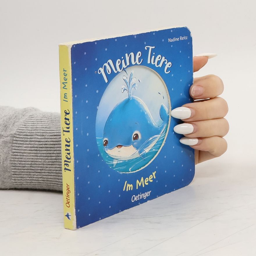 Lena Kleine Bornhorst Meine Tiere. Im Meer. Pappbilderbuch mit Lochstanze zum Kennenlernen von Meeresbewohnern für Kinder ab 2 Jahren