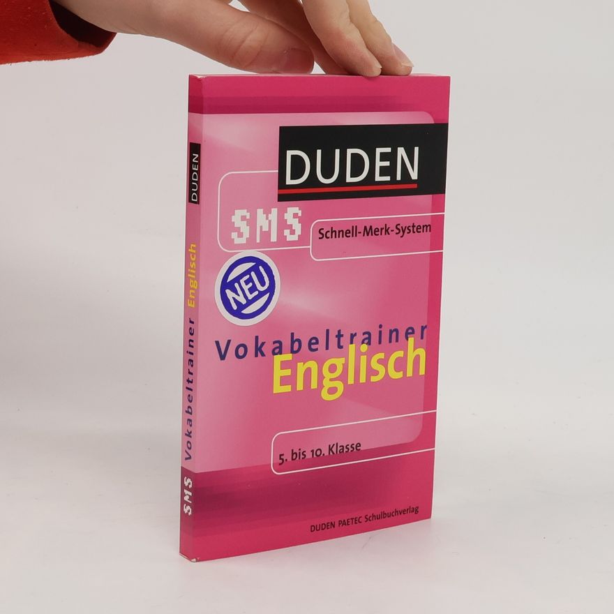 Elisabeth Schmitz-Wensch Vokabeltrainer Englisch. Duden SMS