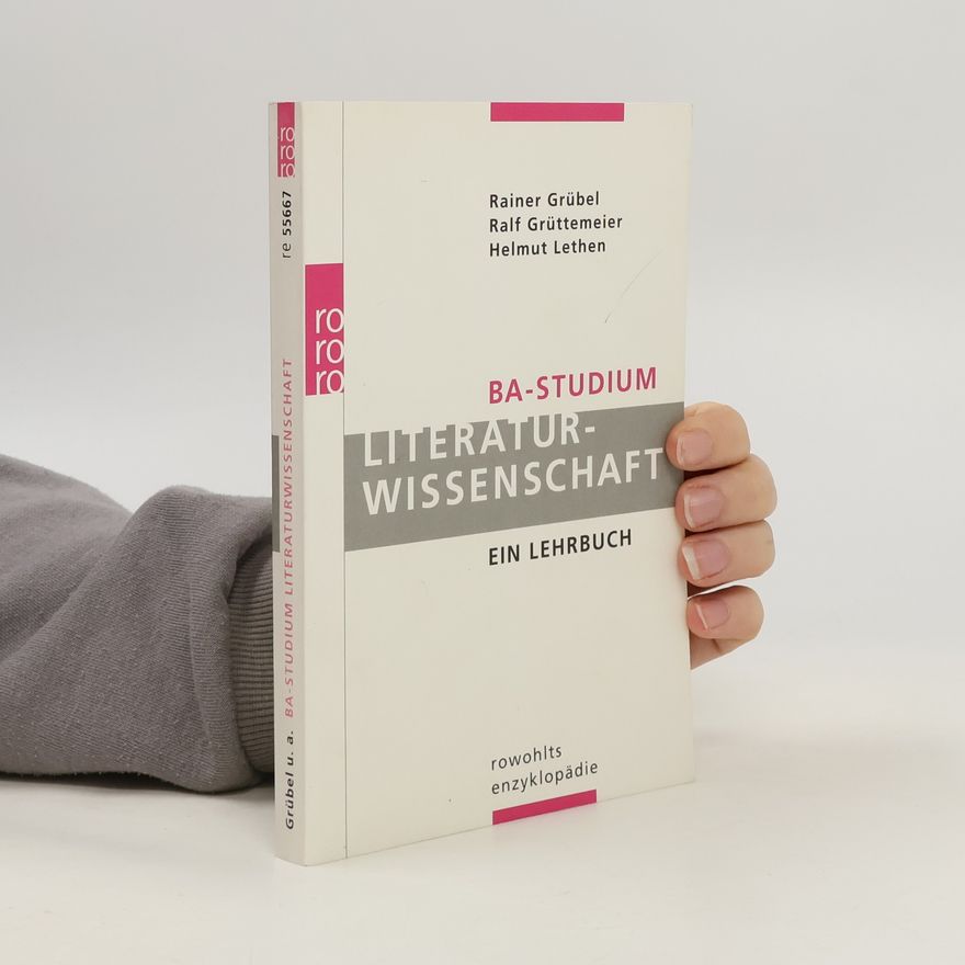 Rainer Georg Grübel BA-Studium Literaturwissenschaft
