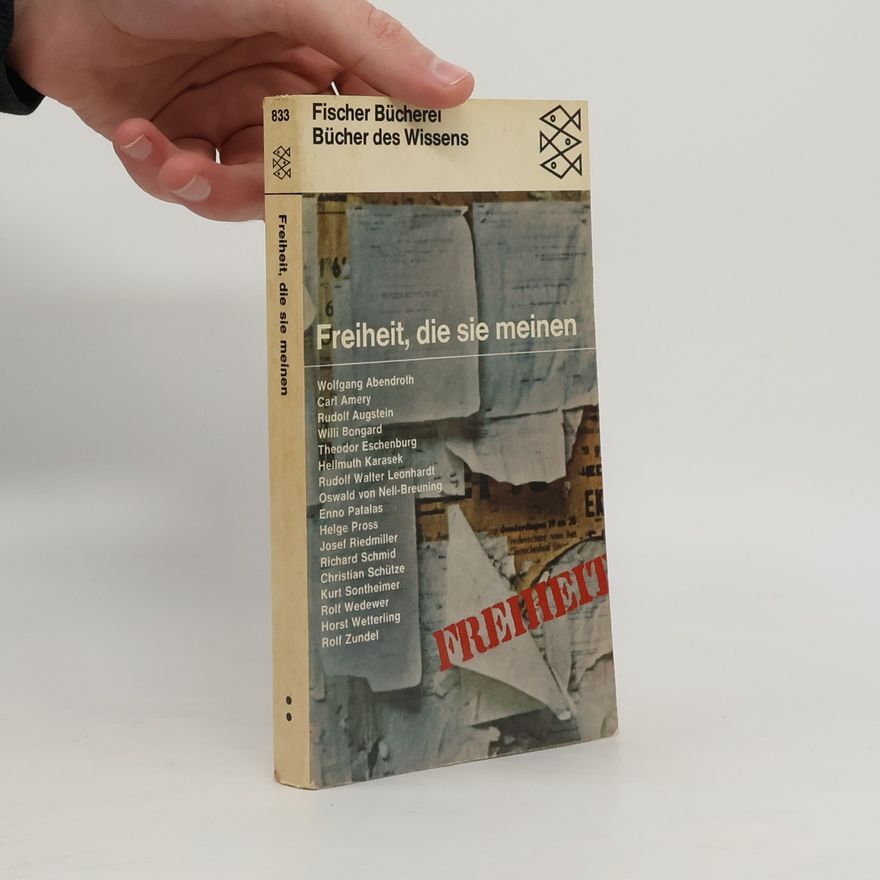 Autorenkollektiv Freiheit, die sie meinen
