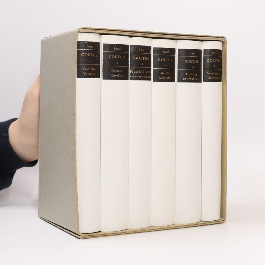 Johann Wolfgang von Goethe Goethe 1-6