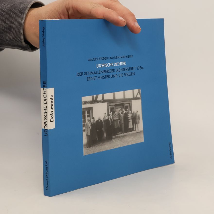 Walter Gödden Utopische Dichter