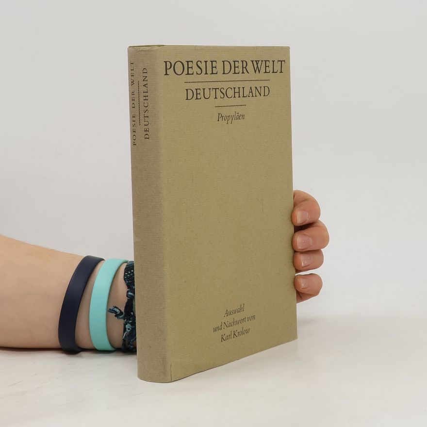 Karl Krolow Poesie der Welt