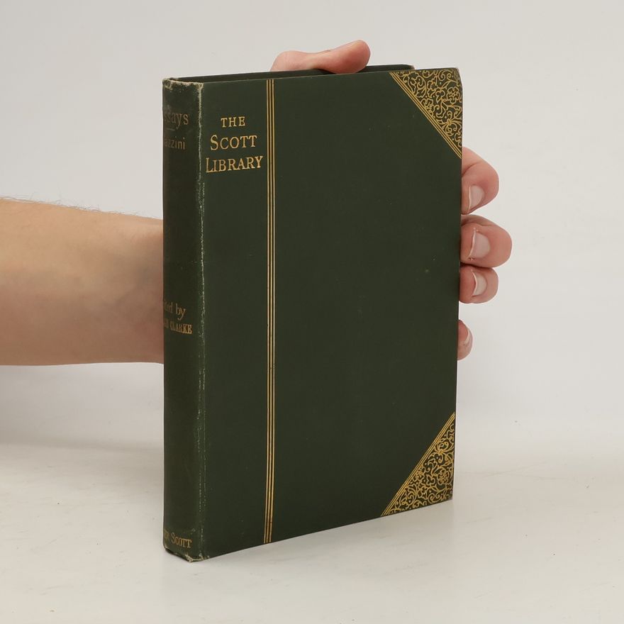 Giuseppe Mazzini Essays
