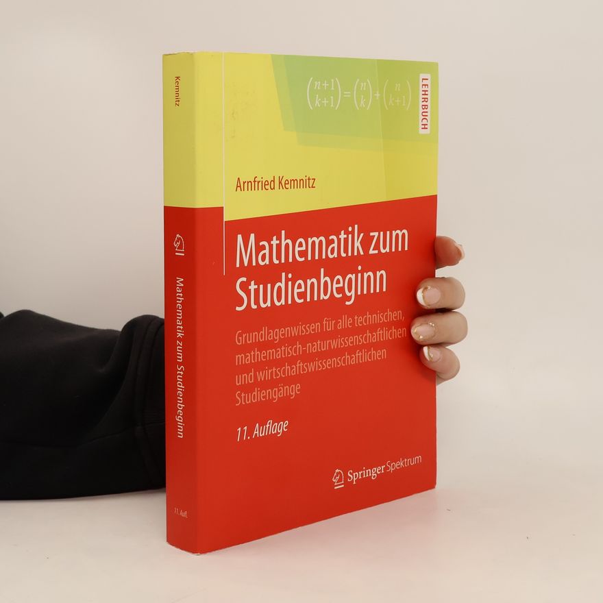 Arnfried Kemnitz Mathematik zum Studienbeginn