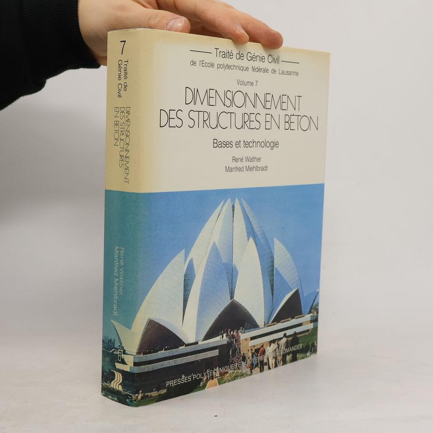 Manfred Miehlbradt Dimensionnement des structures en béton