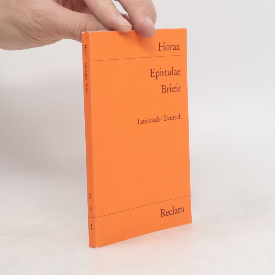 David Ferry Briefe / Epistulae