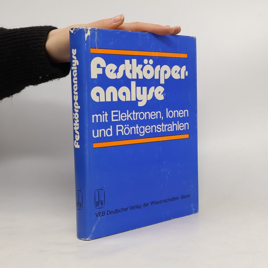 O Brümmer Festkörperanalyse mit Elektronen, Ionen und Röntgenstrahlen