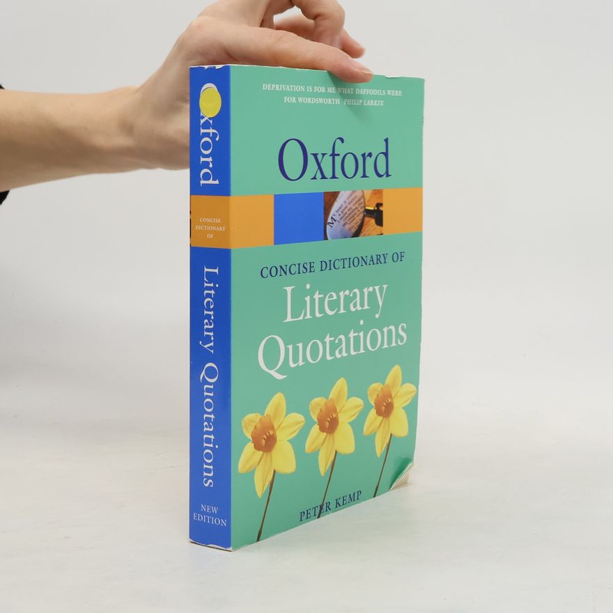 Peter Heinrich Kemp The Oxford Dictionary of Literary Quotations