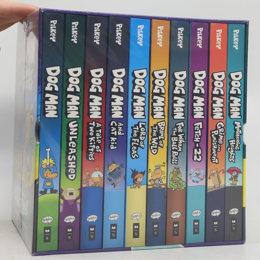 Dav Pilkey Boxed - Dog Man: The Supa Buddies Mega Collection: From the Creator of Captain Underpants (Dog Man #1-10 Box Set)