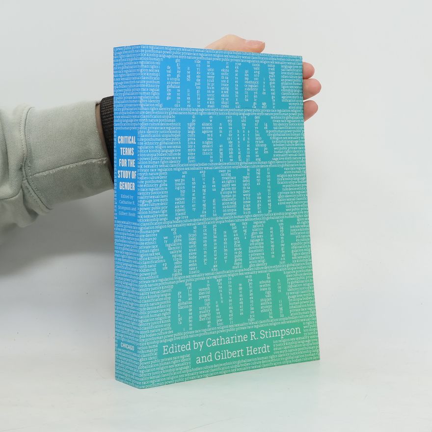 Gilbert Herdt Critical Terms for the Study of Gender