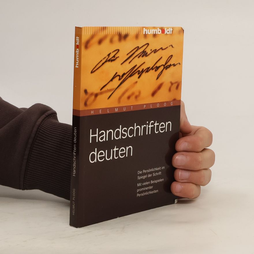 Helmut Ploog Handschriften deuten