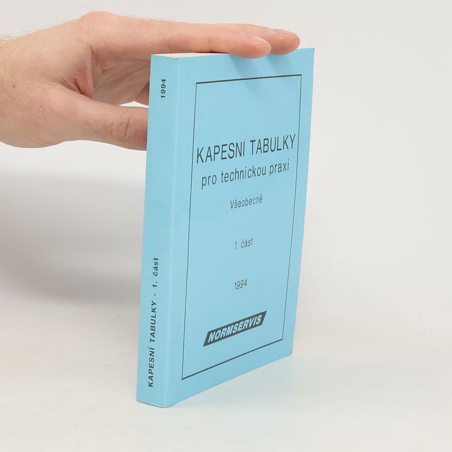Various authors Kapesní tabulky pro technickou praxi 2