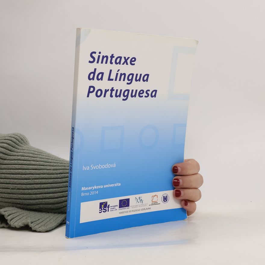 Iva Svobodová Sintaxe da língua Portuguesa