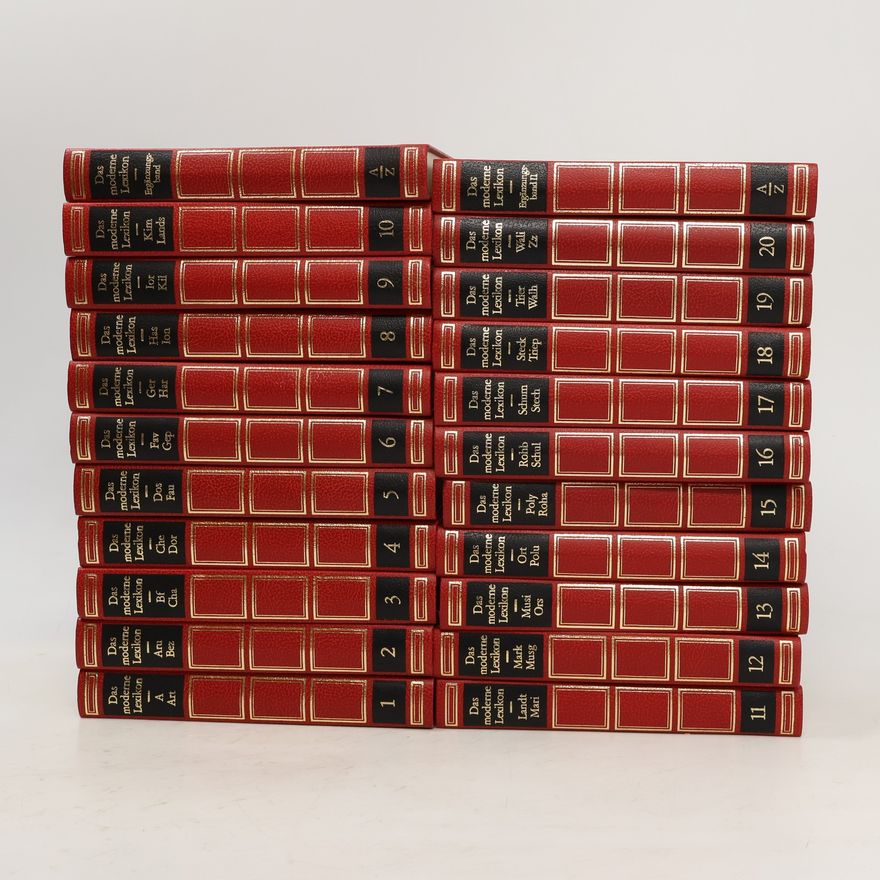 Autorenkollektiv Das moderne Lexikon 1-20 + Ergänzungsband I-II