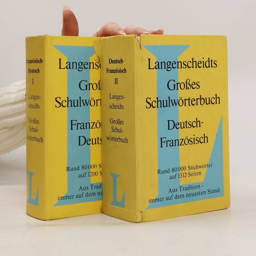 Ernst Erwin Lange-Kowal Langenscheidts Großes Schulwörterbuch Englisch- Deutsch, Deutsch-Englisch