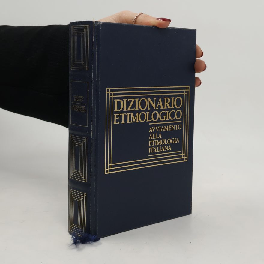 Giacomo Devoto Dizionario etimologico