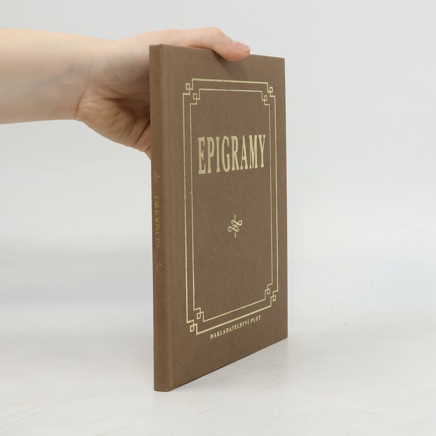 Jindřich Flusser Epigramy, aneb, Goethe a ti druzí