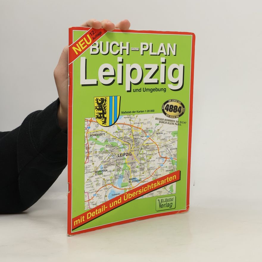 Various authors Buchstadtplan Leipzig und Umgebung