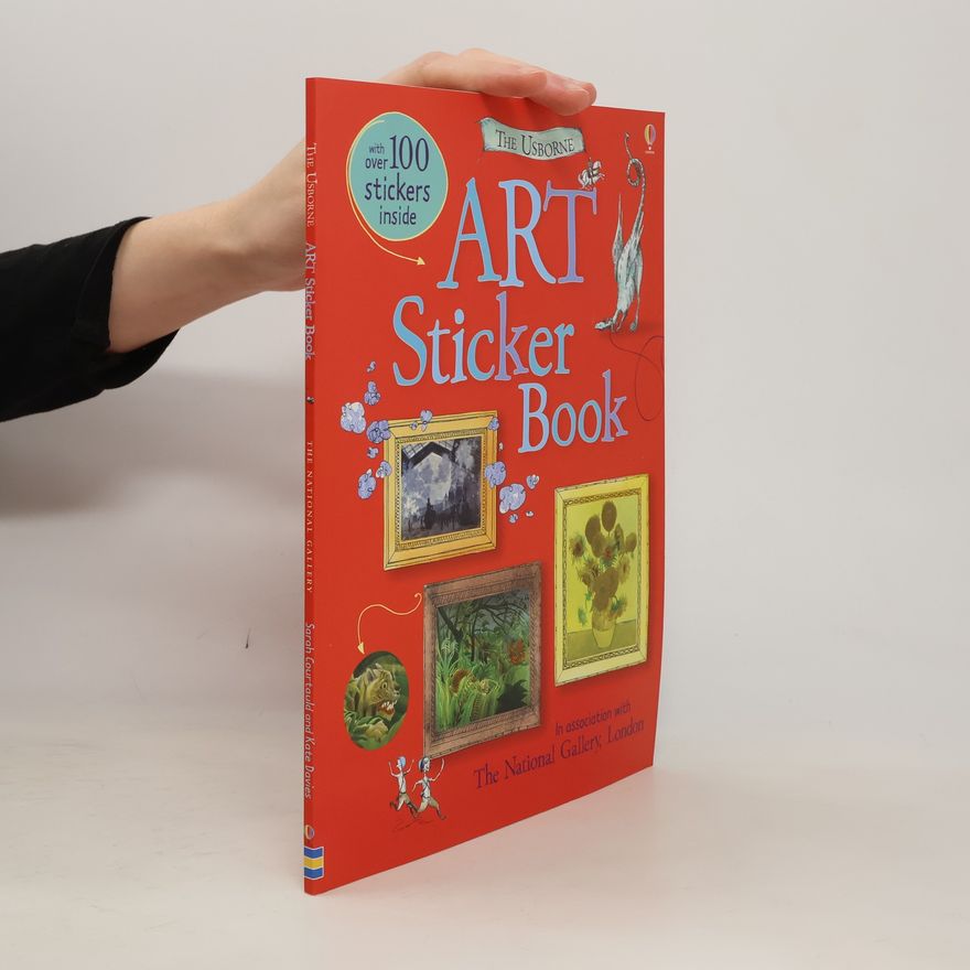 Holly Surplice Art Sticker Book