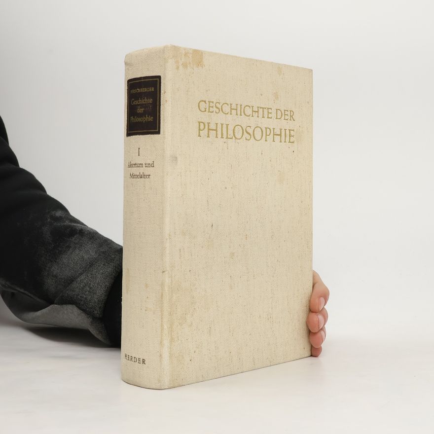 Karl Vorländer Geschichte der Philosophie I. band