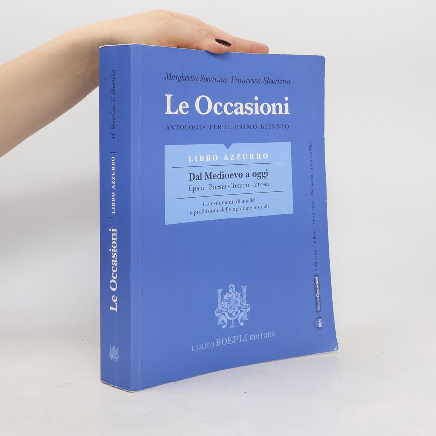 Margherita Sboarina Libro Azzurro: Le Occasioni