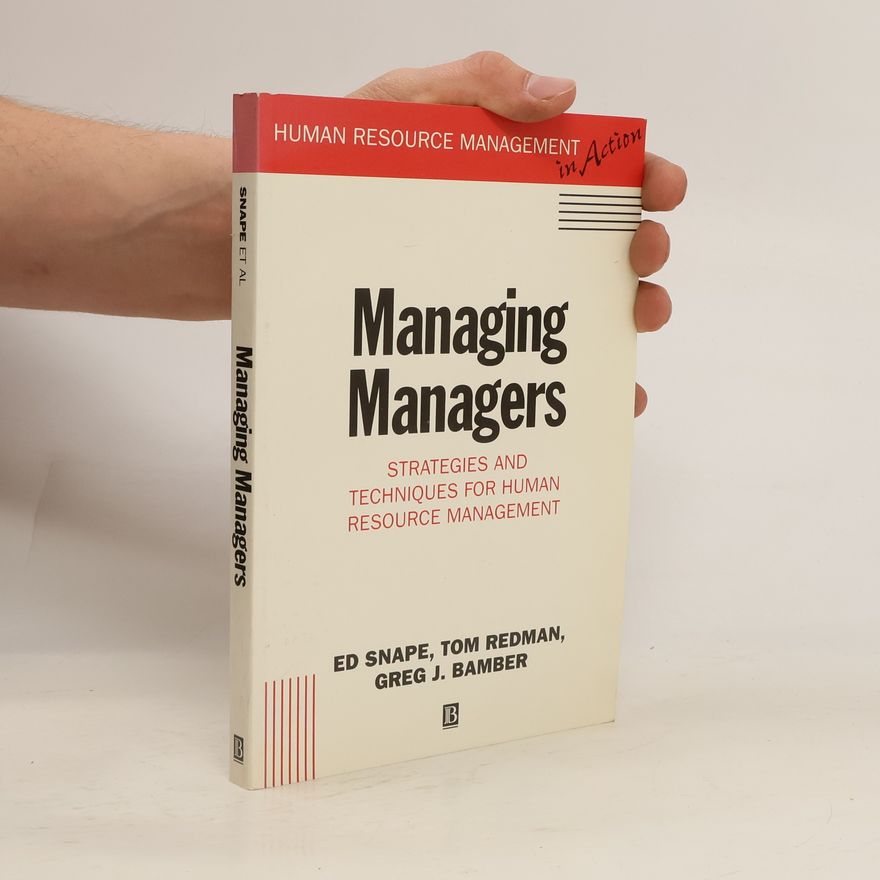 Greg Bamber Managing Managers