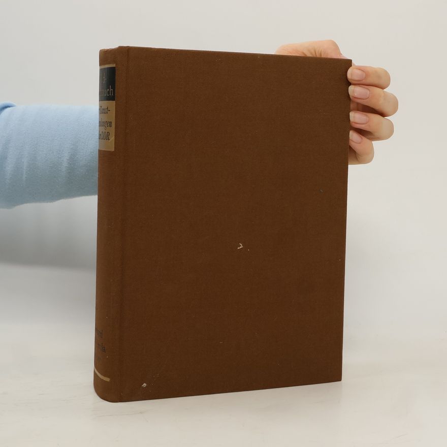Autorenkollektiv Bildhandbuch der Kunstsammlungen in der DDR