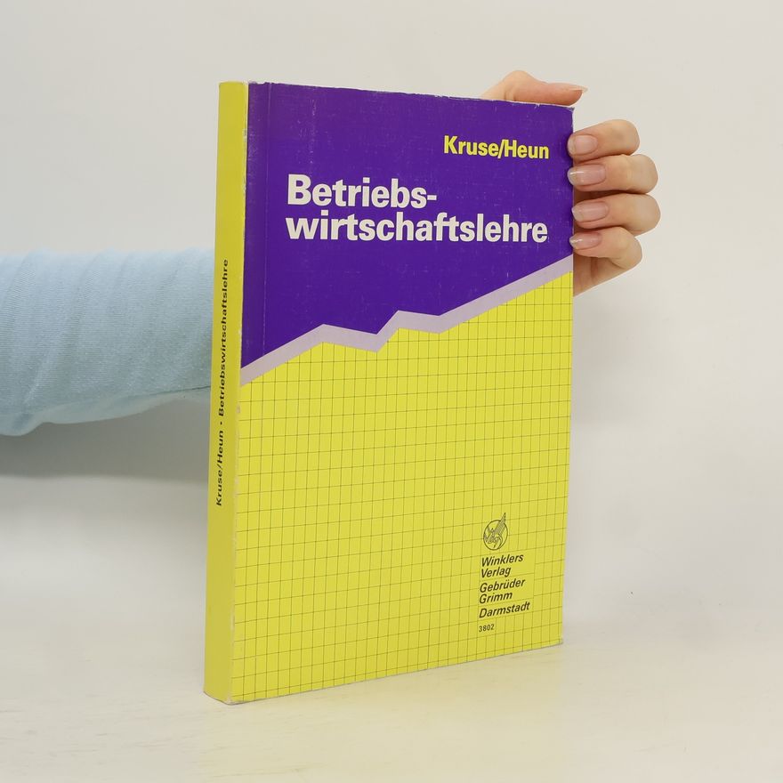 Heinrich Heun Betriebswirtschaftslehre