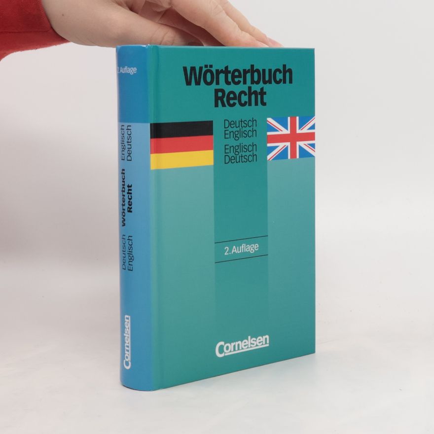 Dr. Dieter Hamblock Wörterbuch Recht. Deutsch - Englisch / Englisch - Deutsch - 2. Auflage