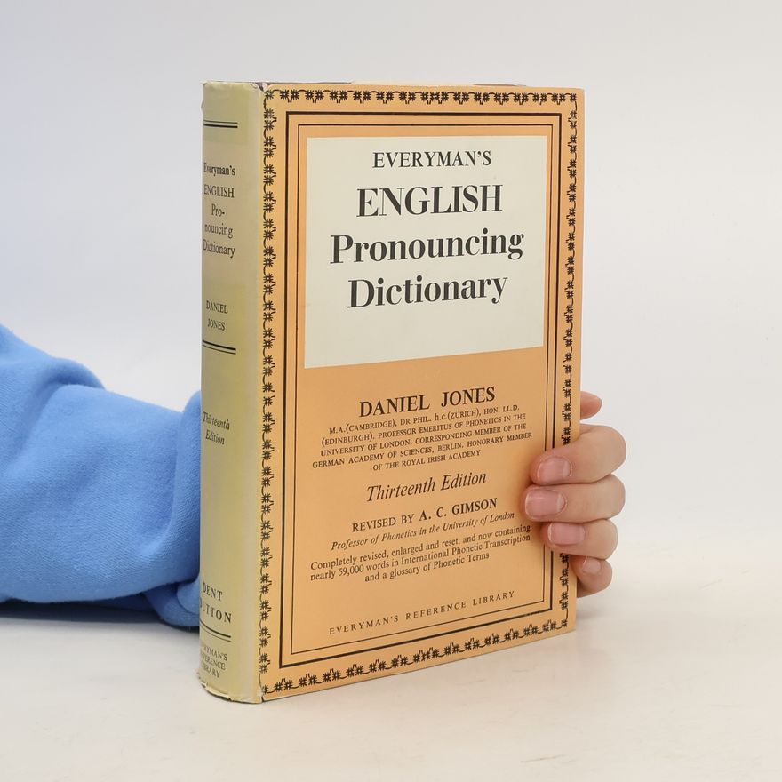 Daniel Jones Everyman's English Pronouncing Dictionary