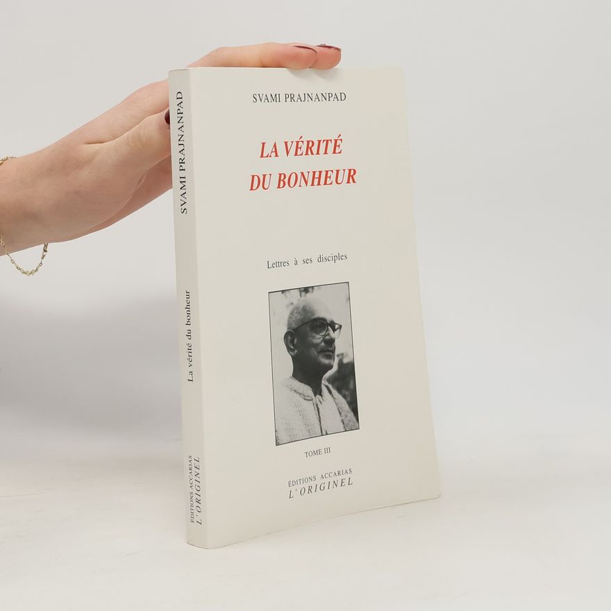 Svami Prajnanpad Lettres à ses disciples