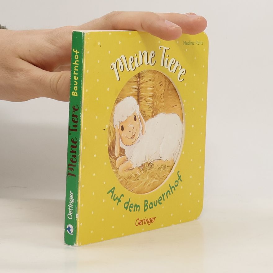 Lena Kleine Bornhorst Meine Tiere. Auf dem Bauernhof. Pappbilderbuch mit Lochstanze zum ersten Kennenlernen von Tieren für Kinder ab 2 Jahren