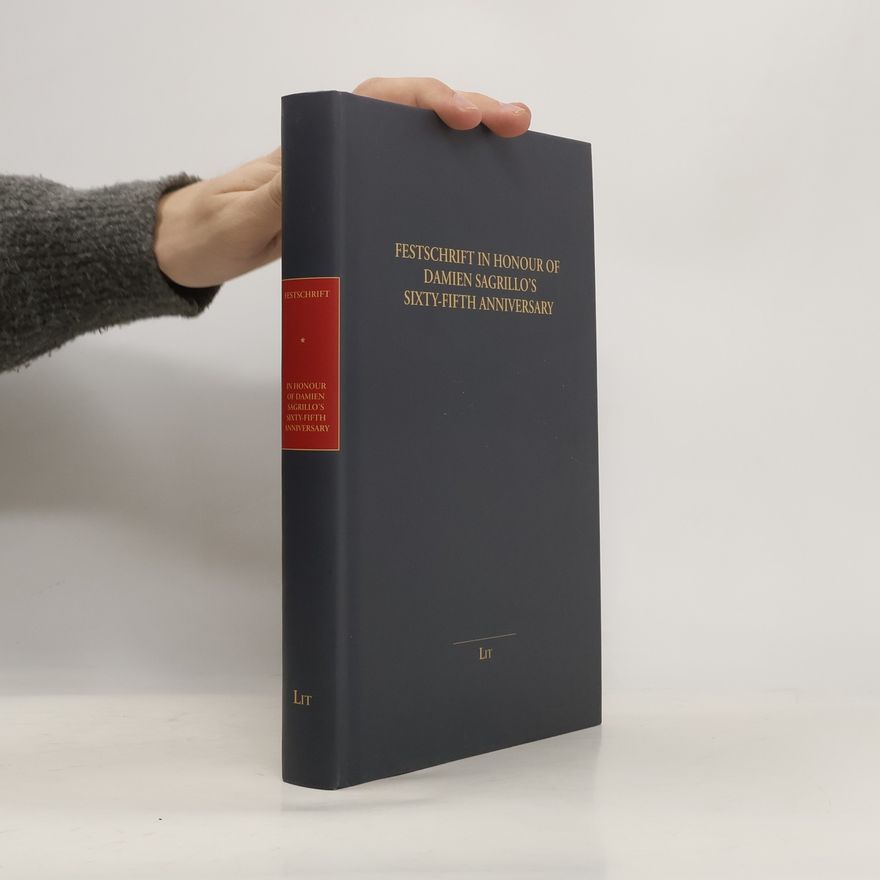 David Gasche Festschrift in Honour of Damien Sagrillo’s Sixty-Fifth Anniversary