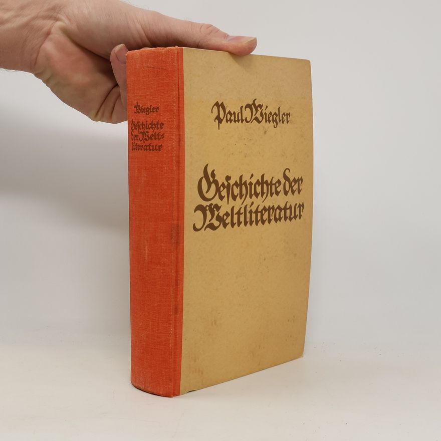 Various authors Geschichte der Weltliteratur